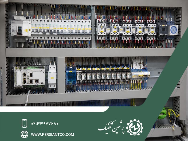 اجزای اصلی در فرایند سیم کشی تابلو برق